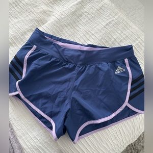 Adidas Purple Workout Shorts Size S